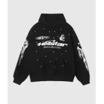 Hellstar Racer Hooded Vintage Black Hoodie