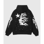 Hellstar Racer Hooded Vintage Black Hoodie