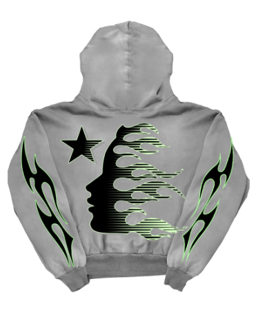 Hellstar Sport Hoodie Grey