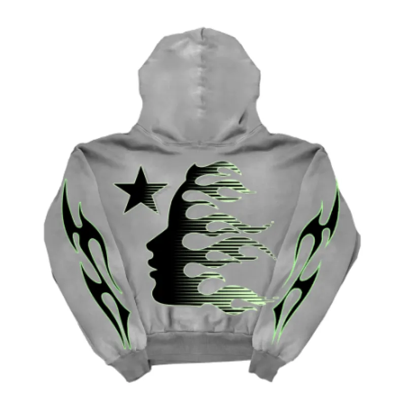 Hellstar Sport Hoodie Grey
