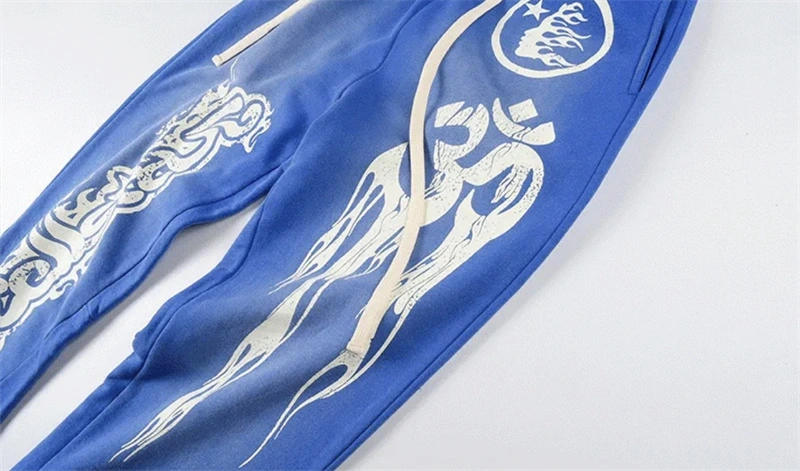 Hellstar Studios Blue Sweatpants