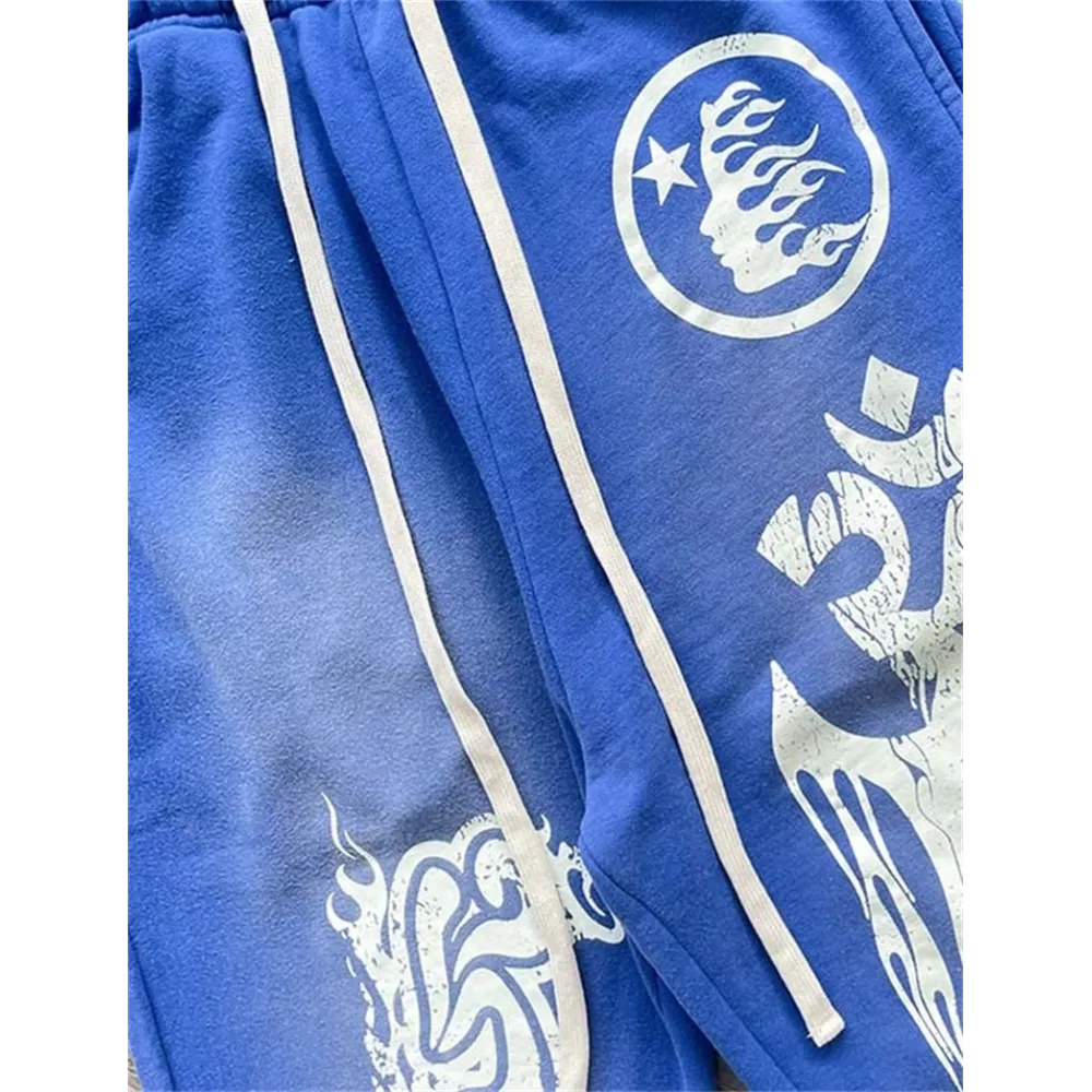 Hellstar Studios Blue Sweatpants