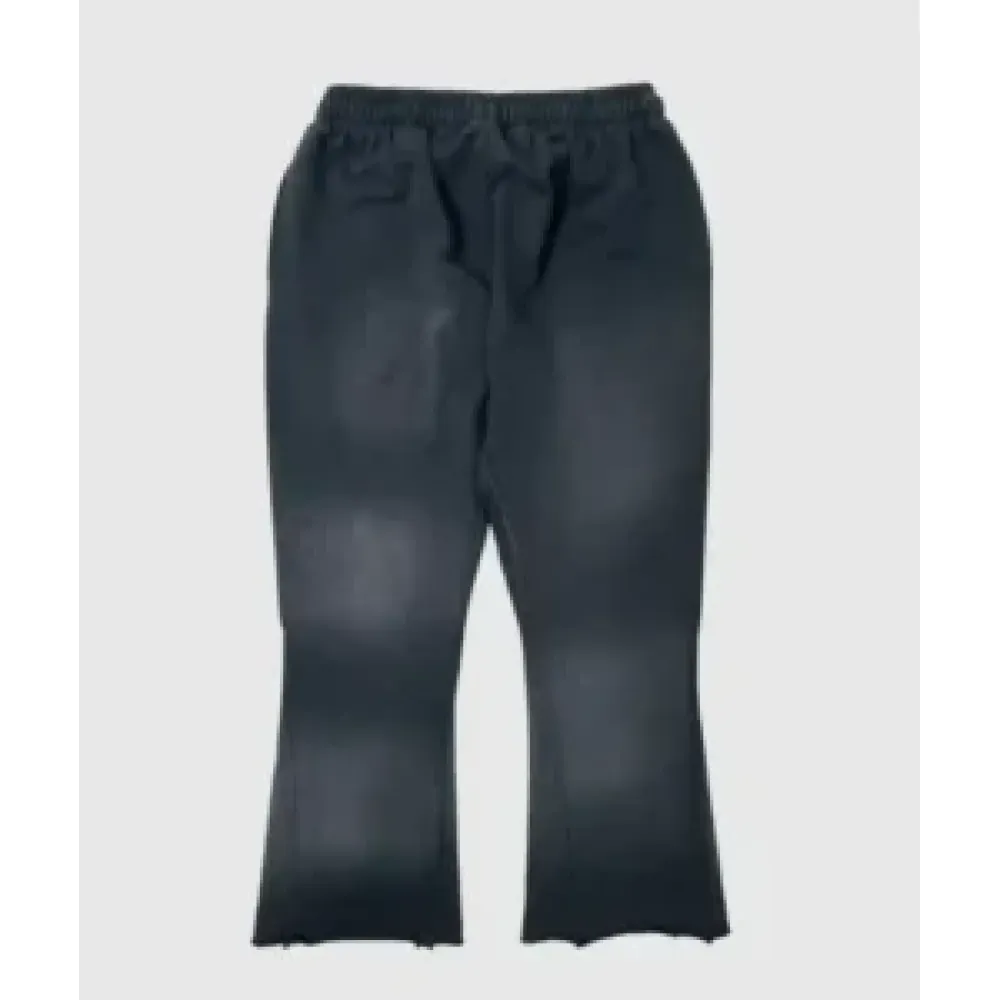 Hellstar Studios Racer Flare Black Sweatpants