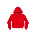 WOMEN'S POLITICAL CAMPAIGN SHRUNK ZIP-UP HOODIE SMALL FIT IN RED 623451TKVI96040