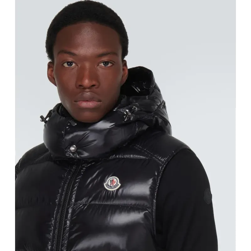  Moncler Bormes Down Vest Black