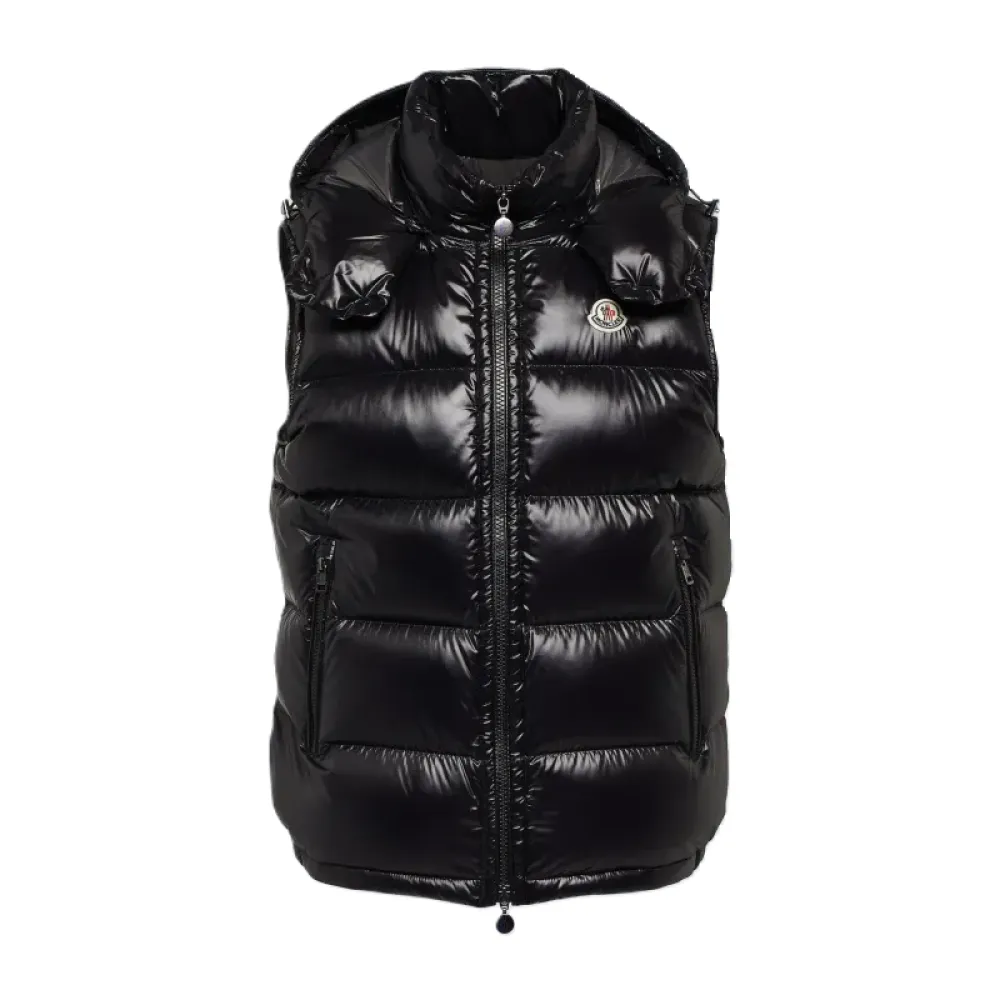  Moncler Bormes Down Vest Black