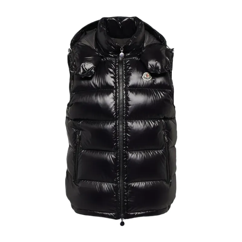  Moncler Bormes Down Vest Black