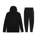  Nike Sportswear Tech Fleece Full Zip Hoodie & Joggers Set Black/Dark Grey Heather/White