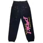  Sp5der black tracksuit suit