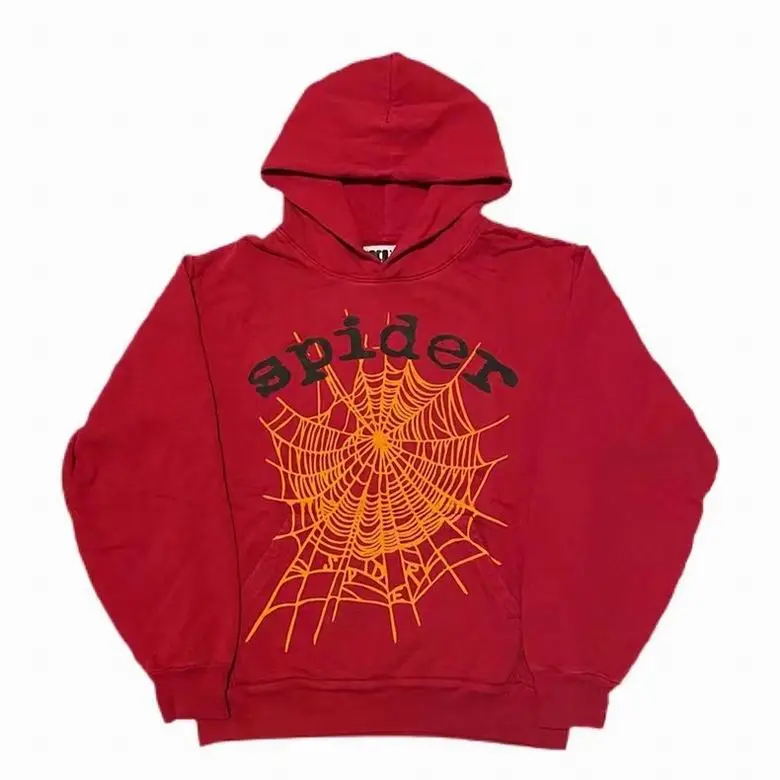  Sp5der Hoodie Red
