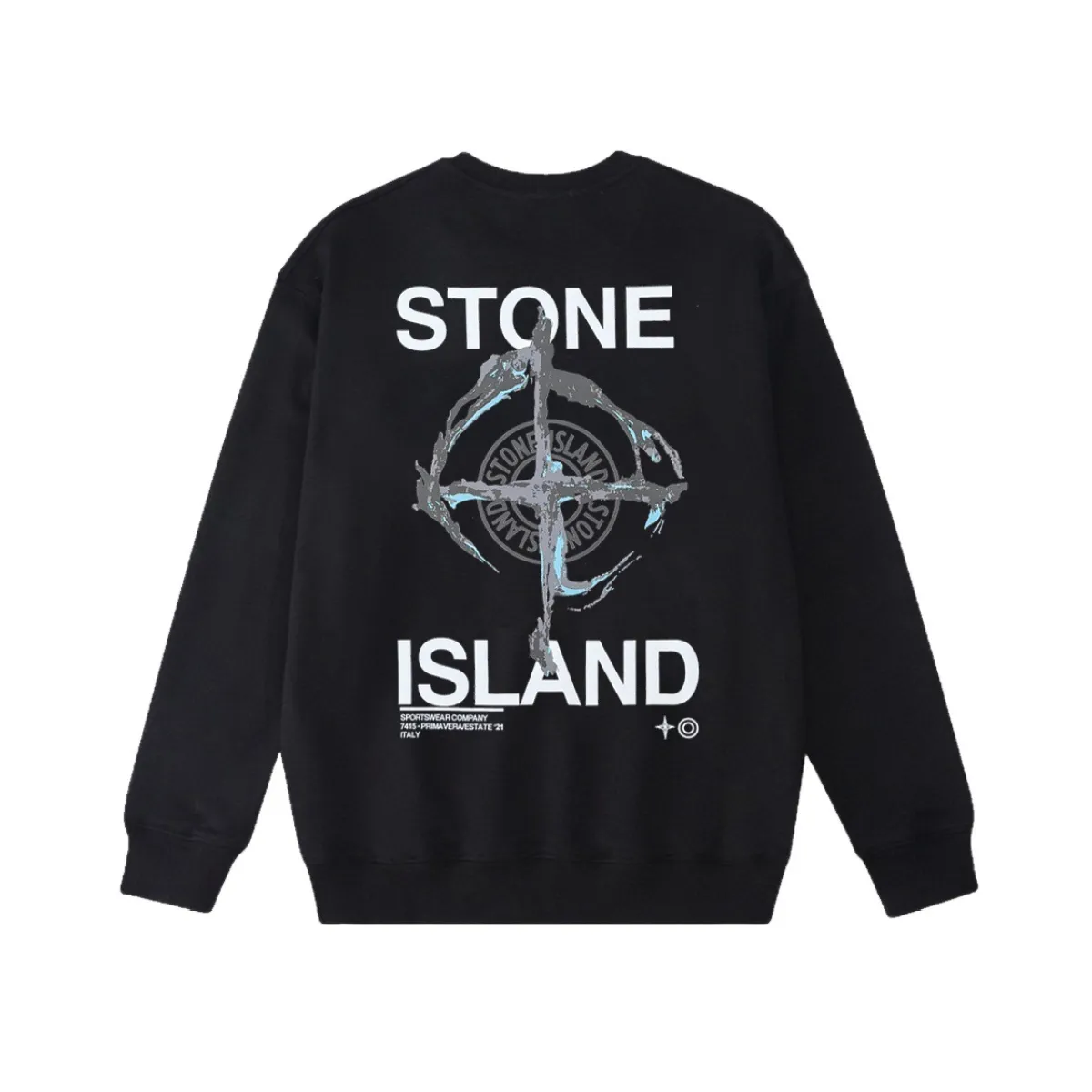  Stone Island Sweatshirt Black/White YZ W801