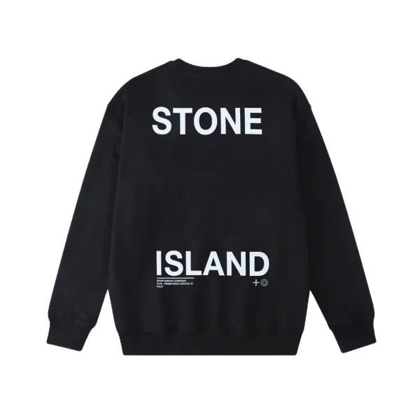  Stone Island Sweatshirt Black/White YZ W803