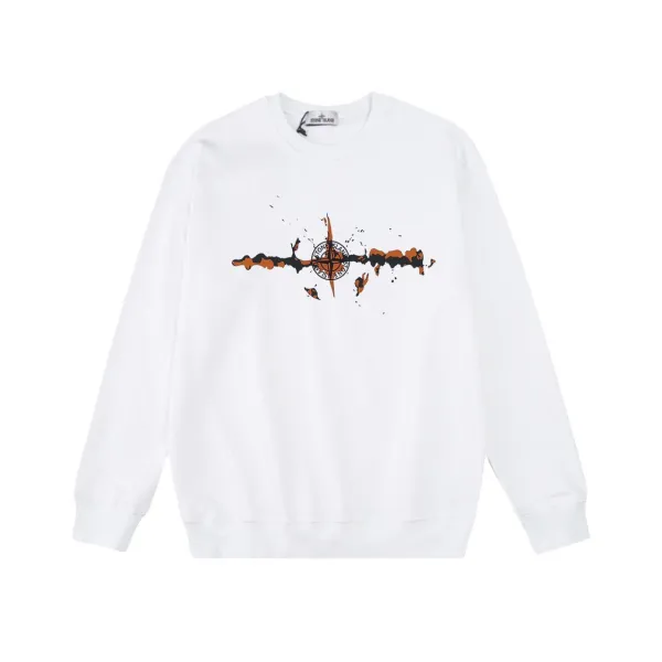  Stone Island Sweatshirt Black/White YZ W803