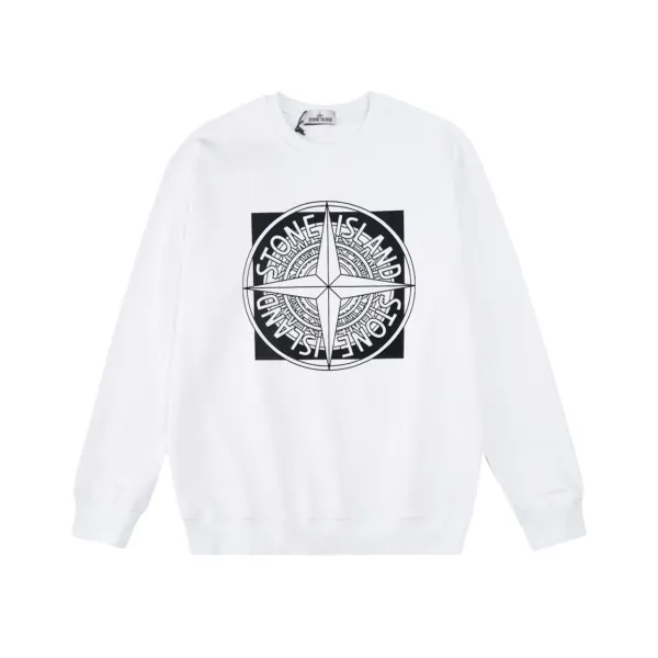  Stone Island Sweatshirt Black/White YZ W805