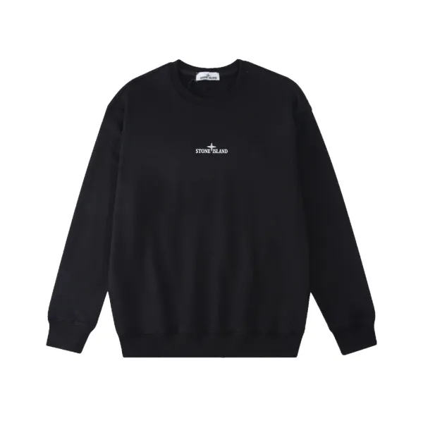  Stone Island Sweatshirt Black/White YZ W808