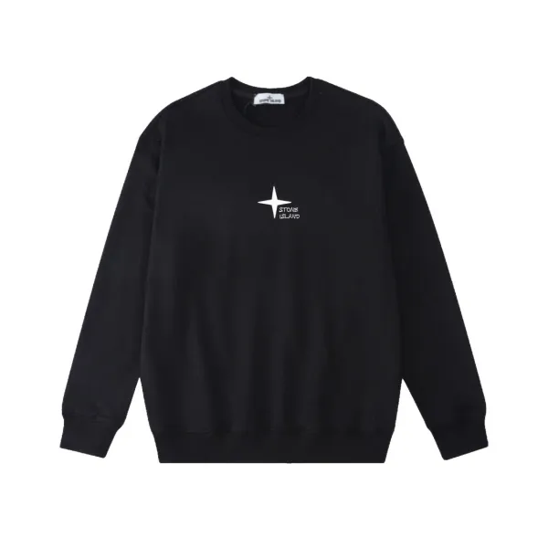  Stone Island Sweatshirt Black/White YZ W815