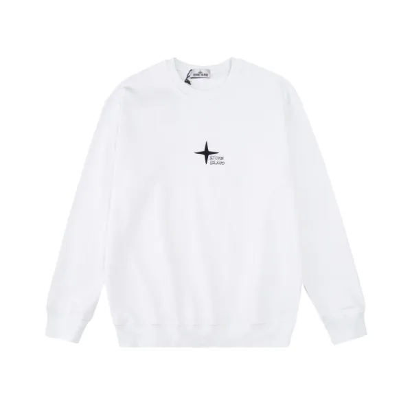  Stone Island Sweatshirt Black/White YZ W815