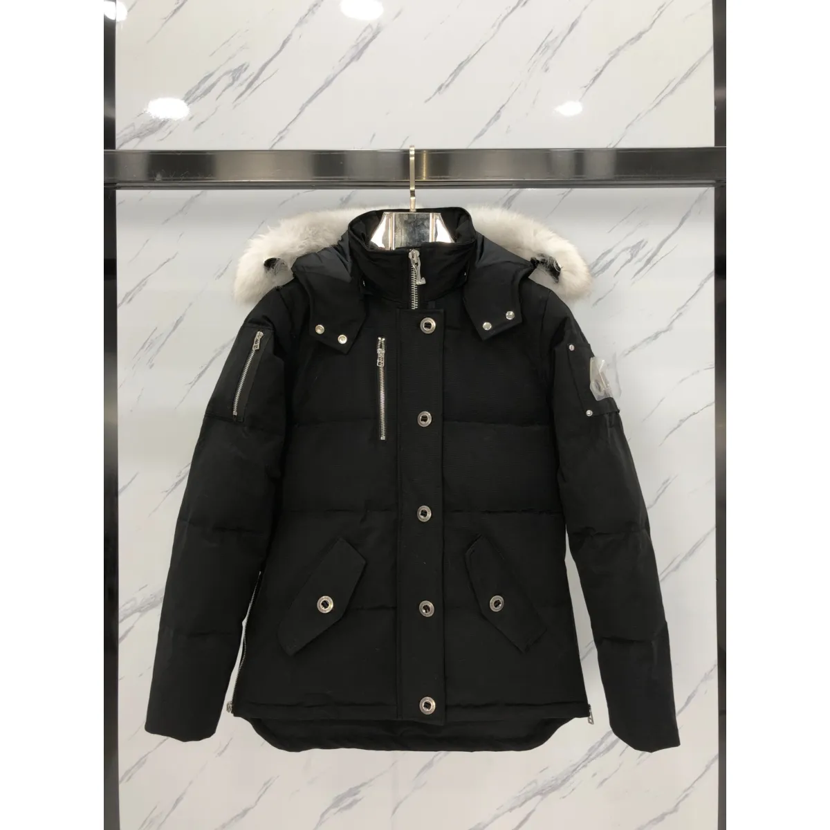 Moose Knuckles 3Q Puffer Down Jacket White/Black/Blue/Red YZ040810