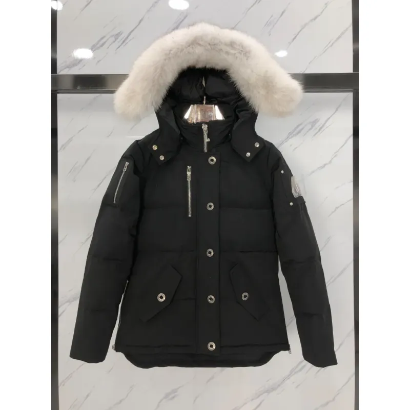 Moose Knuckles 3Q Puffer Down Jacket White/Black/Blue/Red YZ040810
