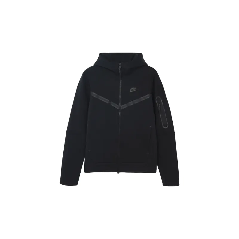 Nike Sportswear Tech Fleece Full-Zip Hoodie & Joggers Set Black/Black
