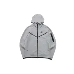 Nike Sportswear Tech Fleece Full Zip Hoodie & Joggers Set Grey And Black