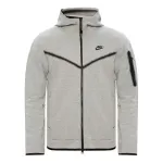 Nike Sportswear Tech Fleece Full-Zip Hoodie Heather Grey