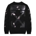 OFF WHITE Angel religious crew neck sweatshirt P95