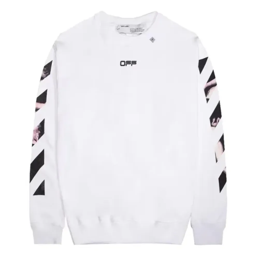 OFF WHITE Angel religious crew neck sweatshirt P95