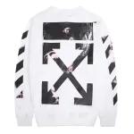OFF WHITE Angel religious crew neck sweatshirt P95