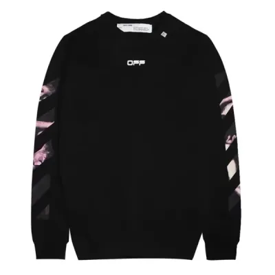 OFF WHITE Angel religious crew neck sweatshirt P95 01