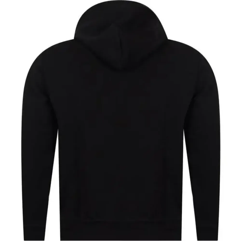 Polo Ralph Lauren Men's Double Knit Full-Zip Hoodie Sweatshirt Black