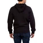 Polo Ralph Lauren Men's Double Knit Full-Zip Hoodie Sweatshirt Black and Red