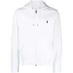 Polo Ralph Lauren Polo Pony Cotton Blend Cardigan White