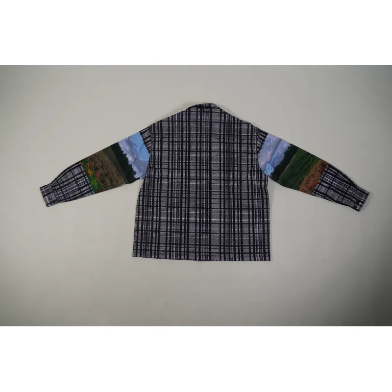 Printed Cotton Overshirt 1ABY24