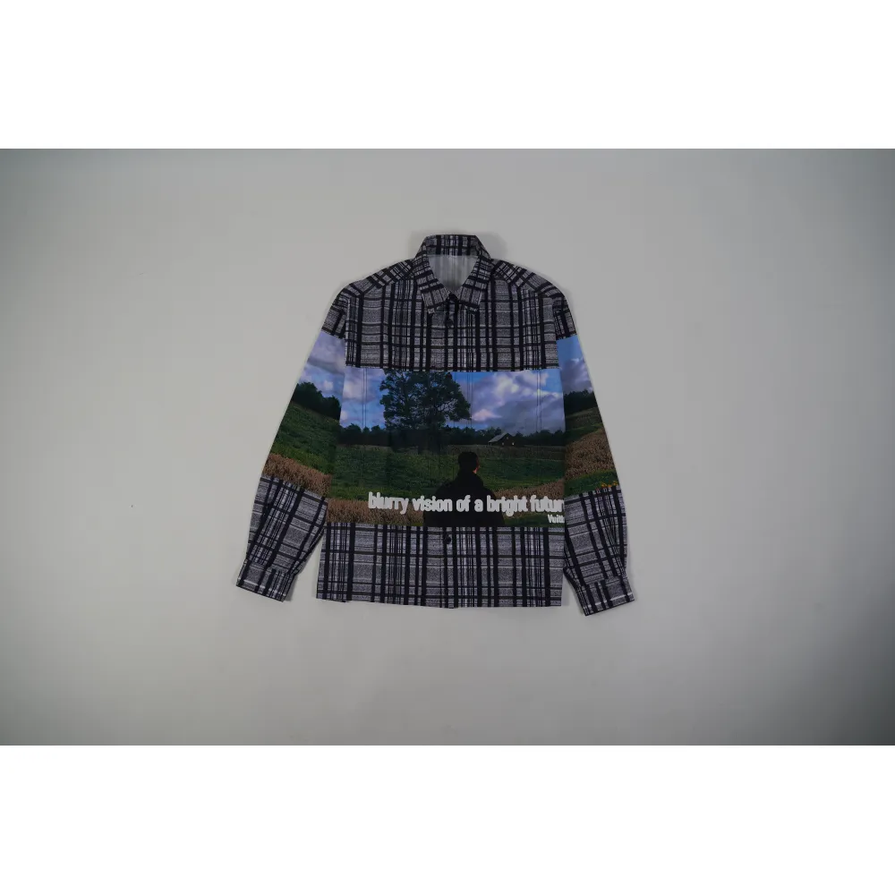 Printed Cotton Overshirt 1ABY24