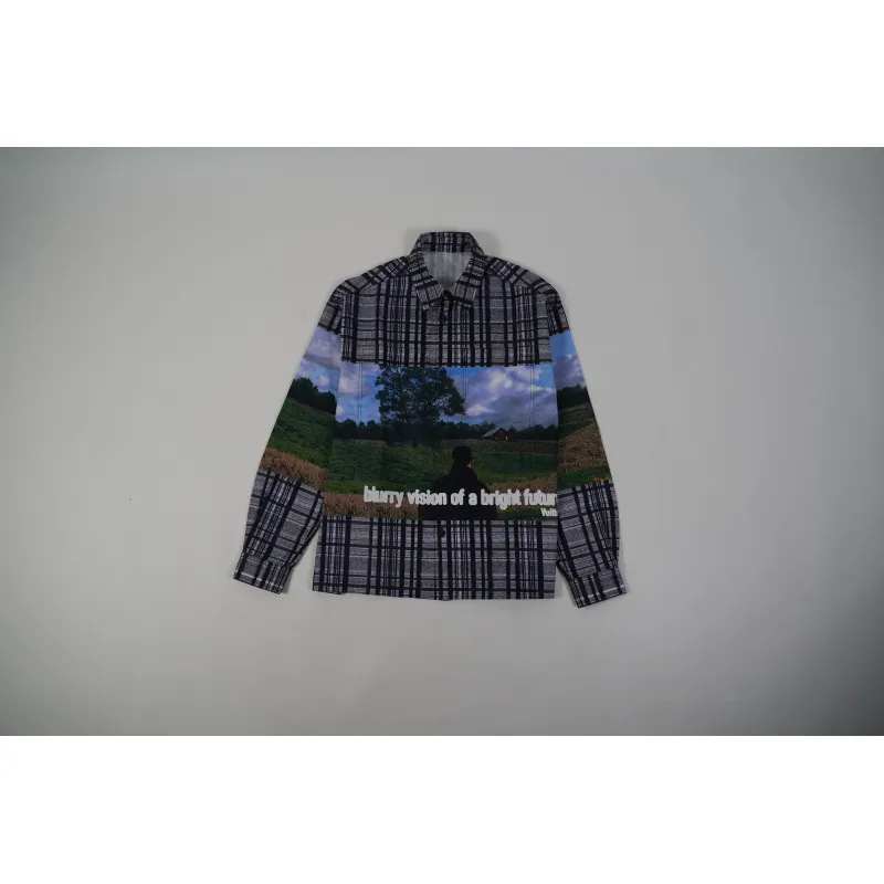 Printed Cotton Overshirt 1ABY24