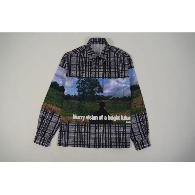 Printed Cotton Overshirt 1ABY24