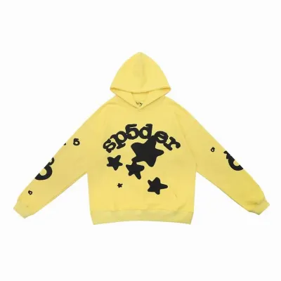 Sp5der Beluga Hoodie Gold 01