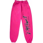 Sp5der pink tracksuit suit
