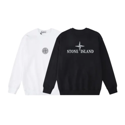 Stone Island Sweatshirt Black/White YZ W811 01