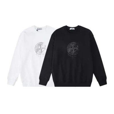 Stone Island Sweatshirt Black/White YZ W813 01