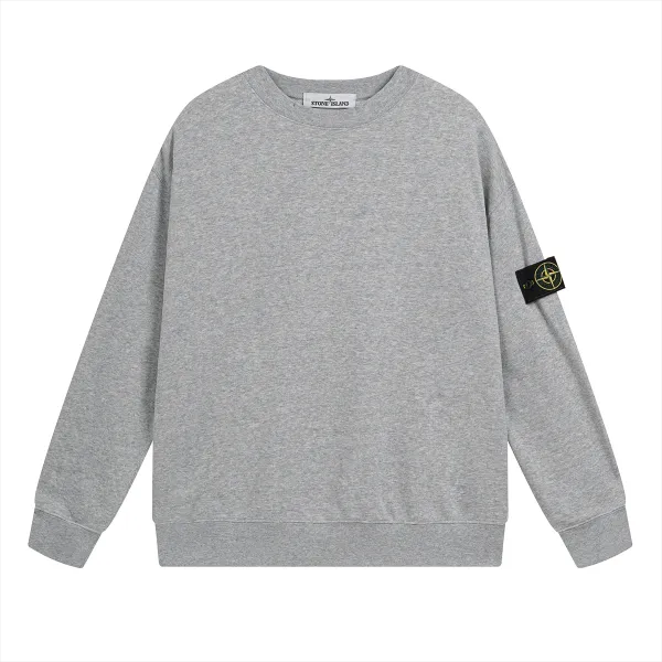 Stone Island Sweatshirt White/Grey/Khaki/Musk green/Dark green/Olive green/Navy Blue/Black YZ 9018