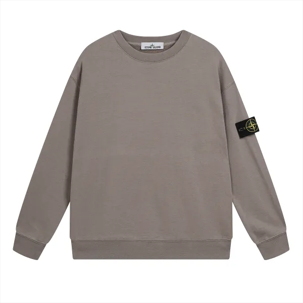 Stone Island Sweatshirt White/Grey/Khaki/Musk green/Dark green/Olive green/Navy Blue/Black YZ 9018
