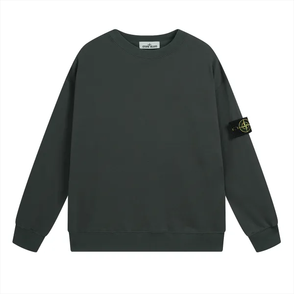 Stone Island Sweatshirt White/Grey/Khaki/Musk green/Dark green/Olive green/Navy Blue/Black YZ 9018