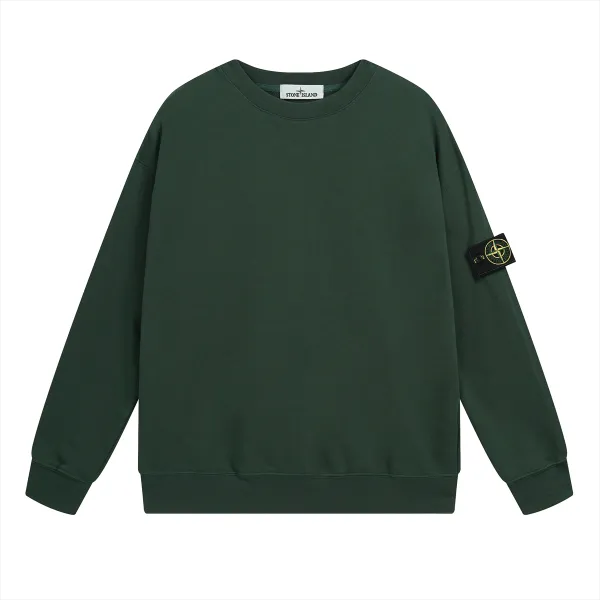 Stone Island Sweatshirt White/Grey/Khaki/Musk green/Dark green/Olive green/Navy Blue/Black YZ 9018