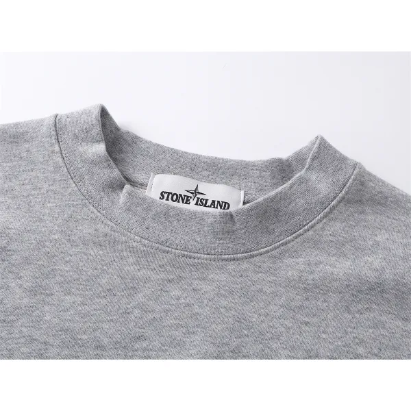 Stone Island Sweatshirt White/Grey/Khaki/Musk green/Dark green/Olive green/Navy Blue/Black YZ 9018