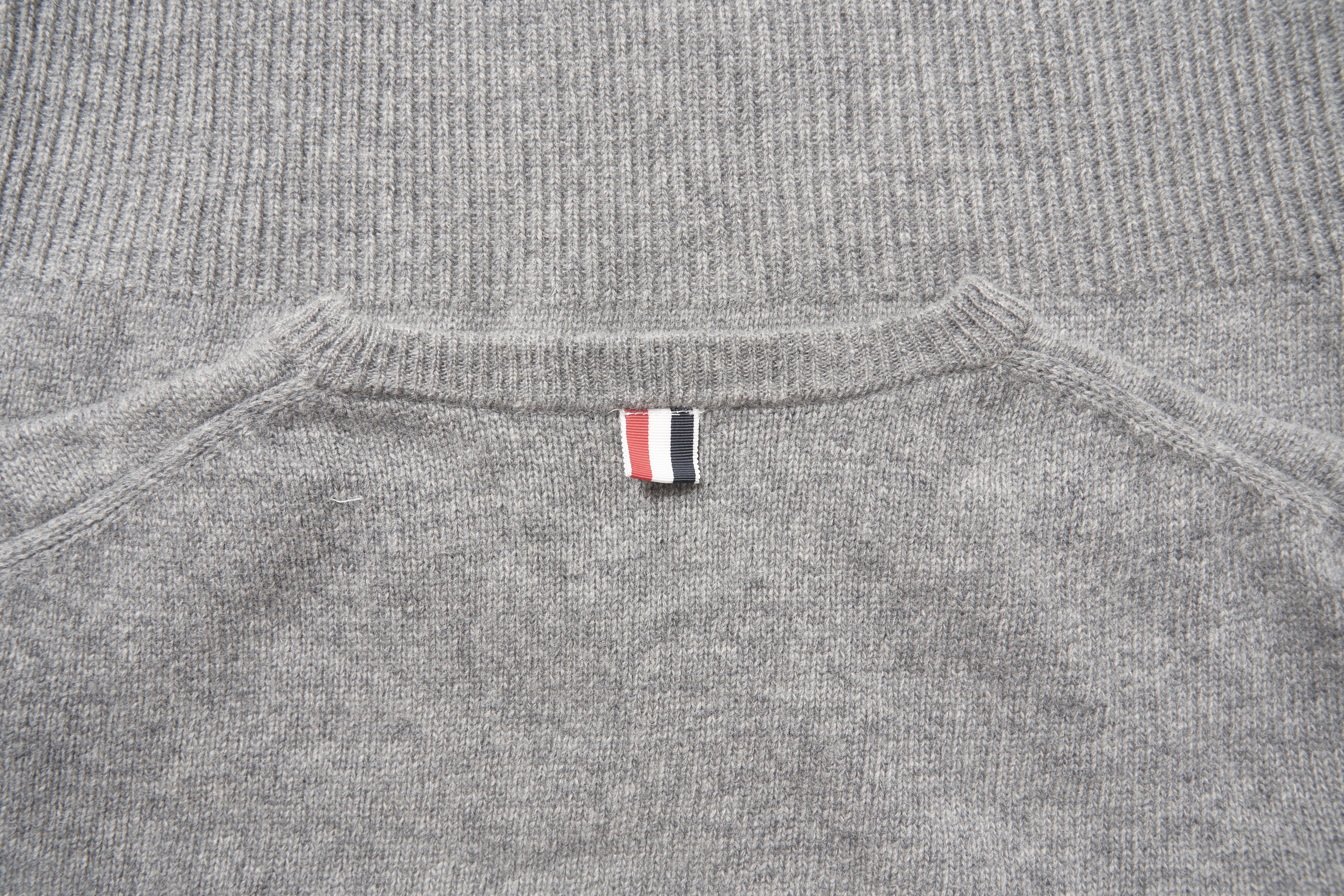 4-Bar Stripe Shetland Wool Sweater MKA317A01085