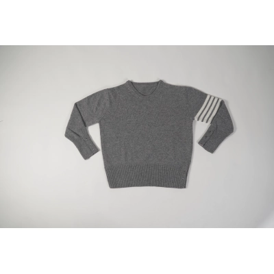  4-Bar Stripe Shetland Wool Sweater MKA317A01085 01