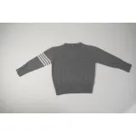  4-Bar Stripe Shetland Wool Sweater MKA317A01085