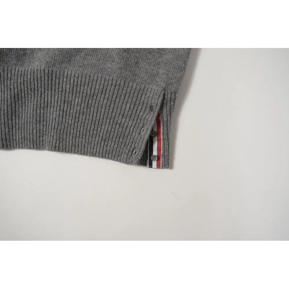  4-Bar Stripe Shetland Wool Sweater MKA317A01085